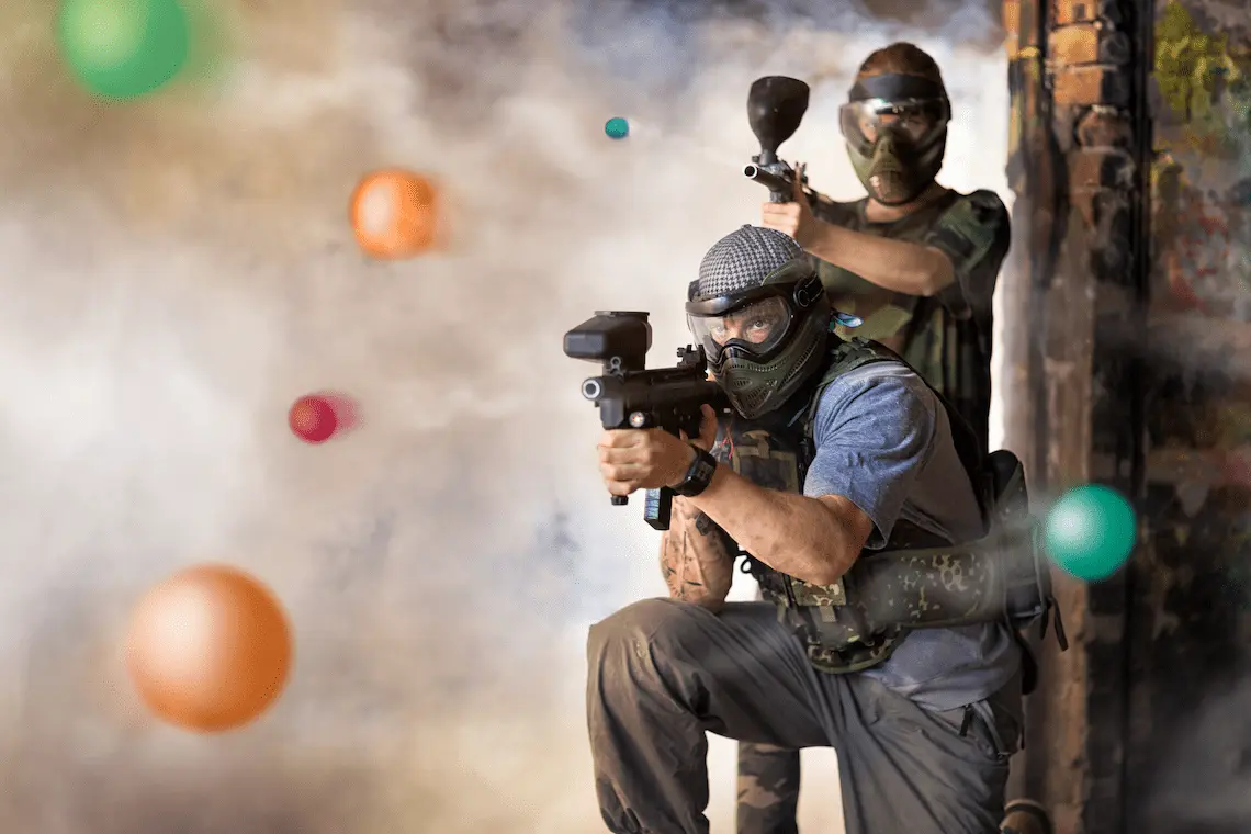 Joueur de airsoft