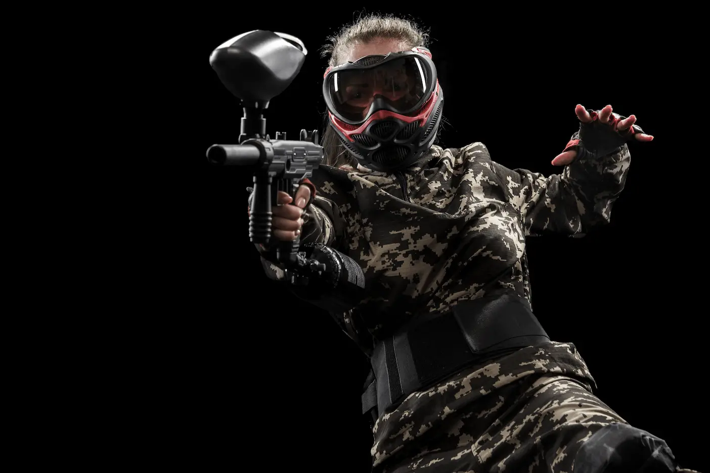 Joueur de airsoft
