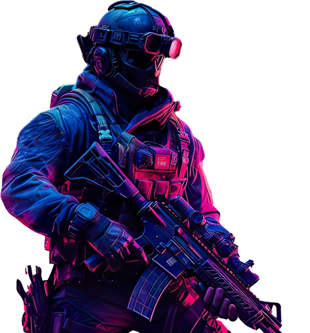 Personnage avec equippement