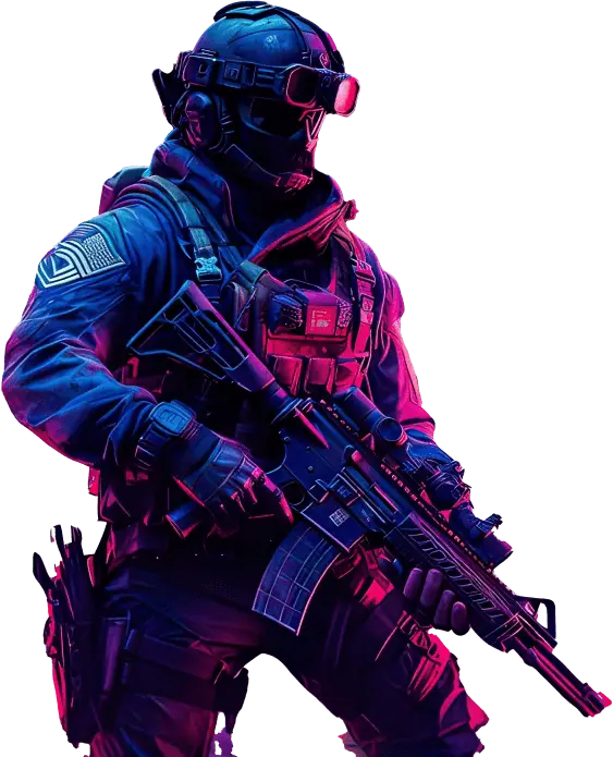 Personnage avec equippement